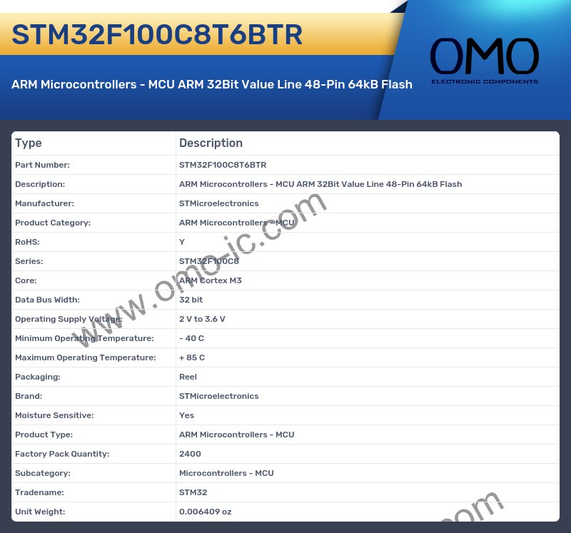 STM32F100C8T6BTR