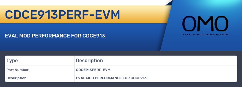 CDCE913PERF-EVM