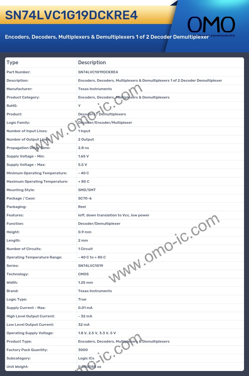 SN74LVC1G19DCKRE4