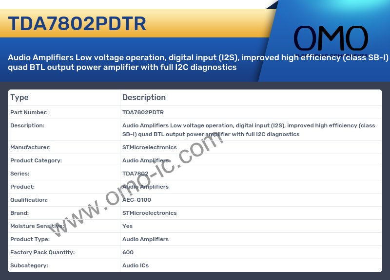 TDA7802PDTR