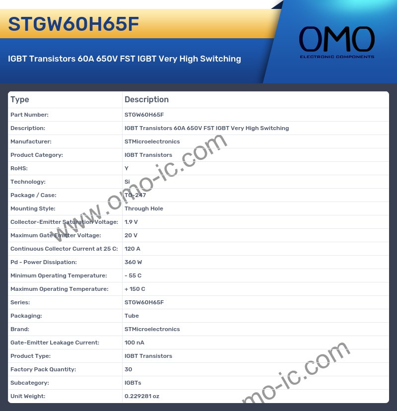 STGW60H65F