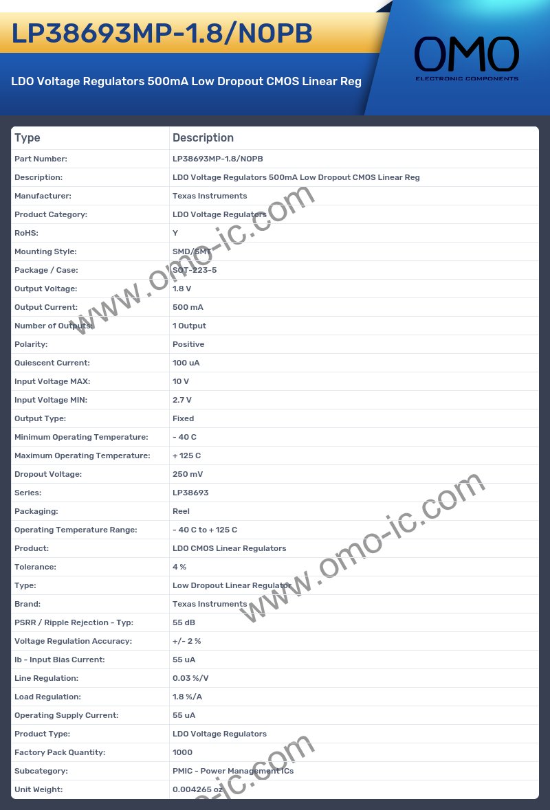 LP38693MP-1.8/NOPB