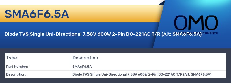 SMA6F6.5A