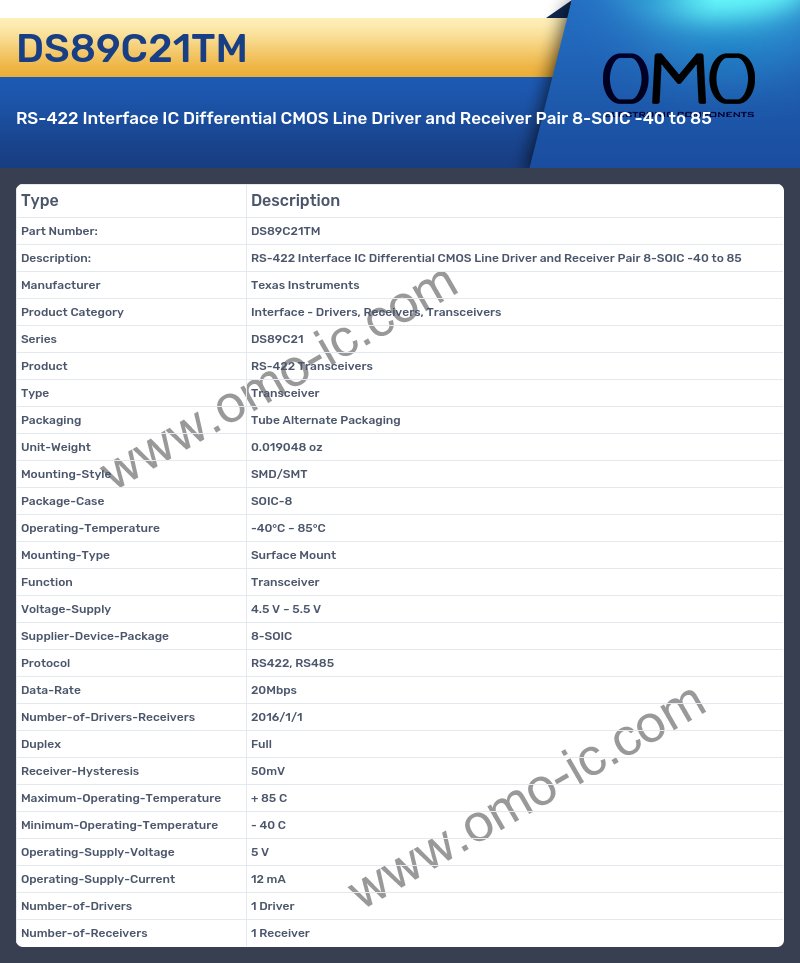 DS89C21TM