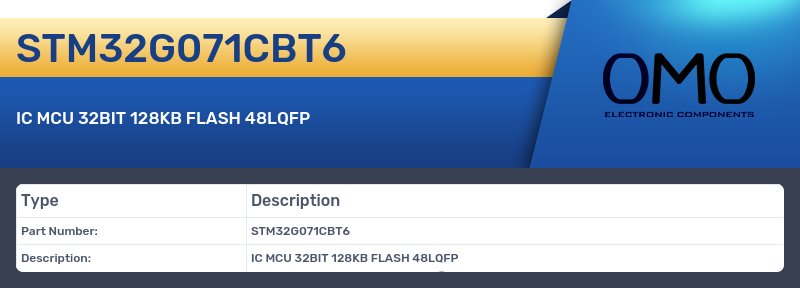 STM32G071CBT6
