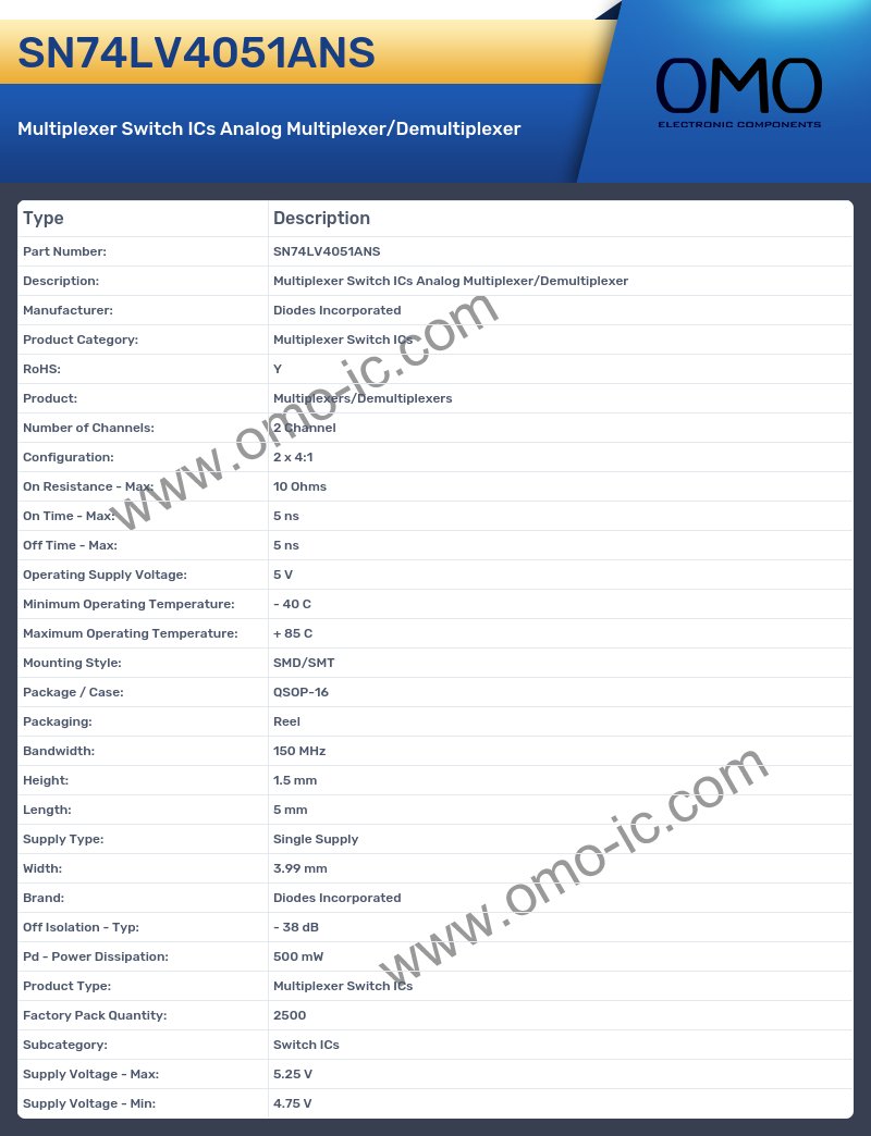SN74LV4051ANS
