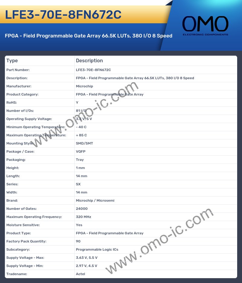 LFE3-70E-8FN672C