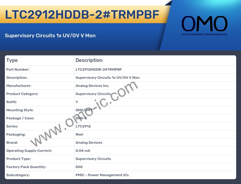 LTC2912HDDB-2#TRMPBF
