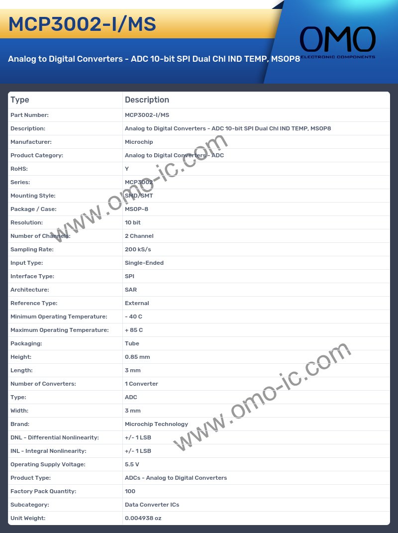 MCP3002-I/MS