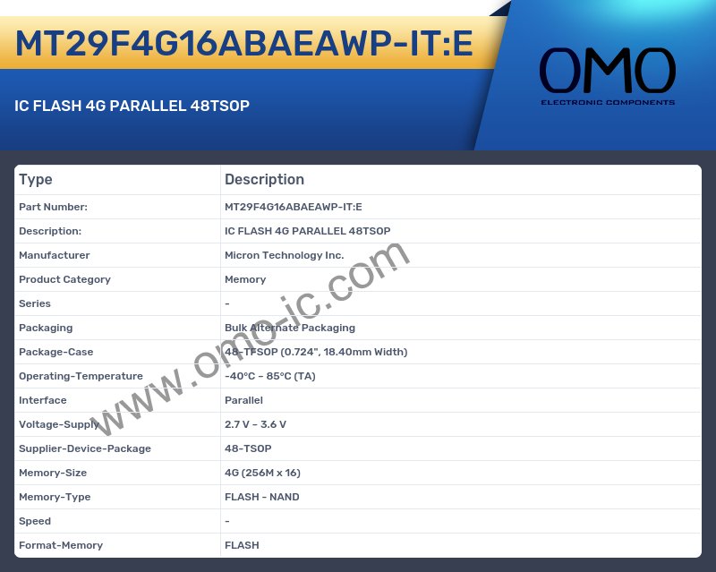 MT29F4G16ABAEAWP-IT:E
