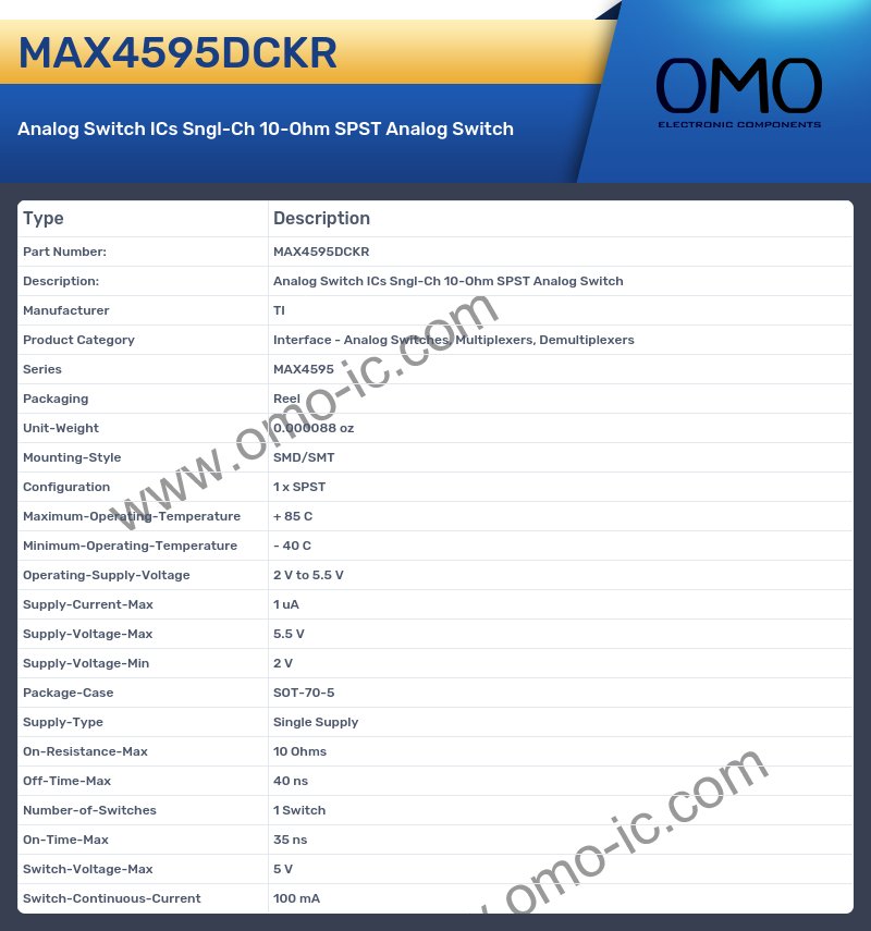 MAX4595DCKR