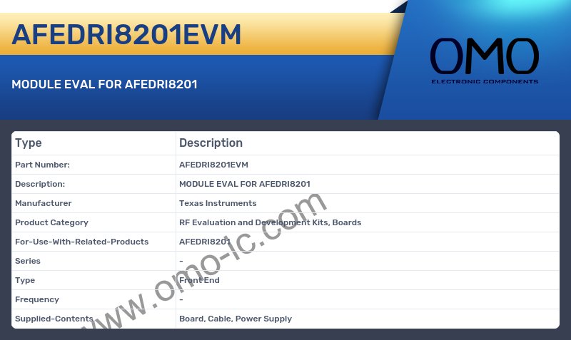 AFEDRI8201EVM