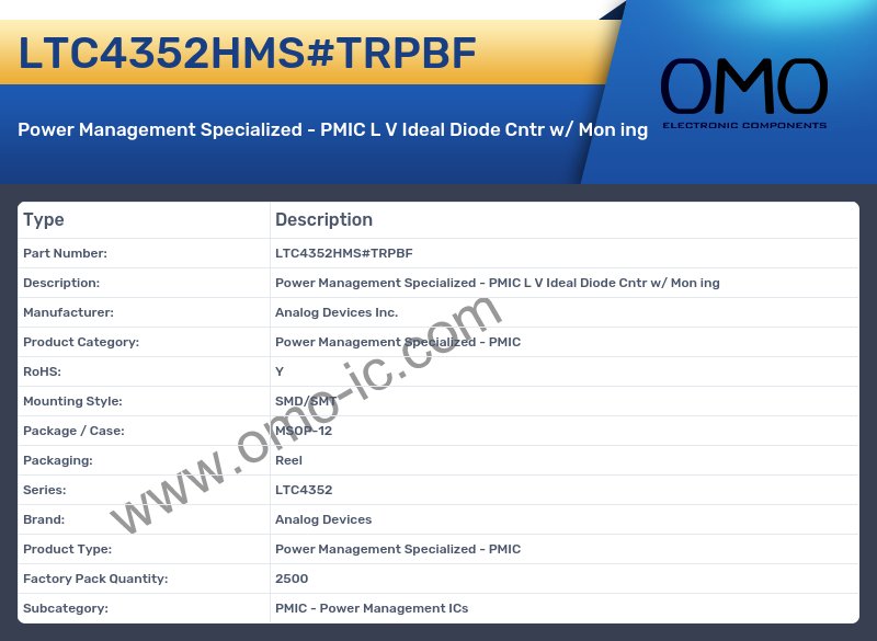 LTC4352HMS#TRPBF