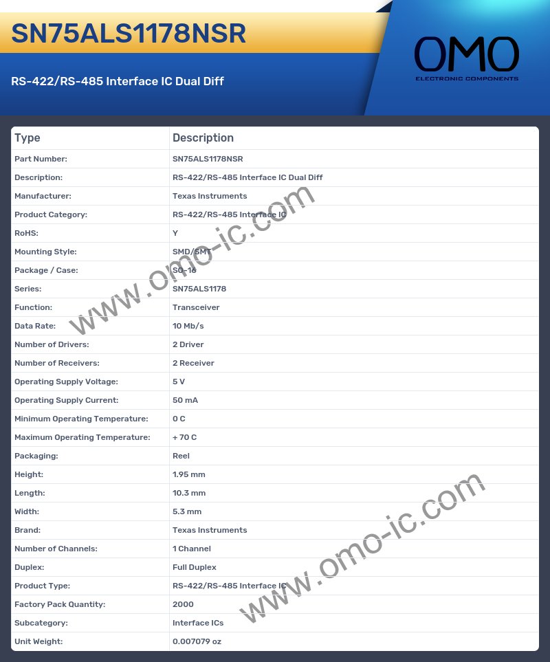 SN75ALS1178NSR
