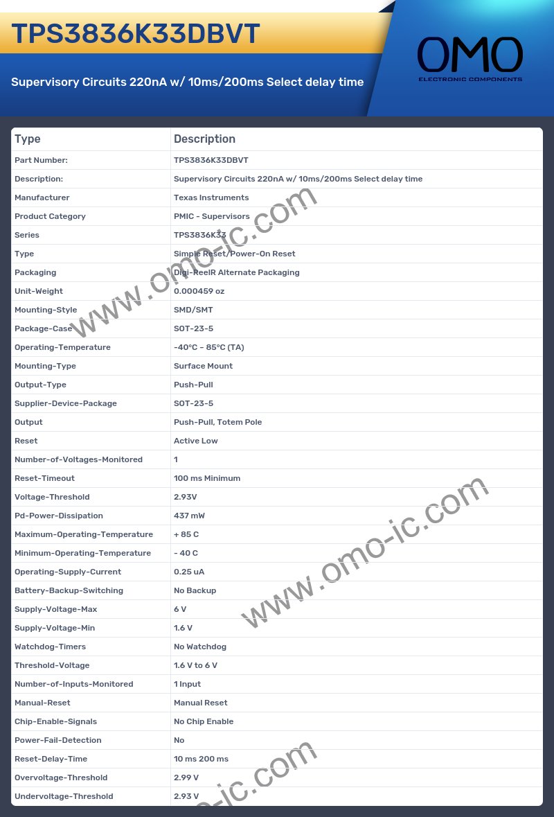 TPS3836K33DBVT