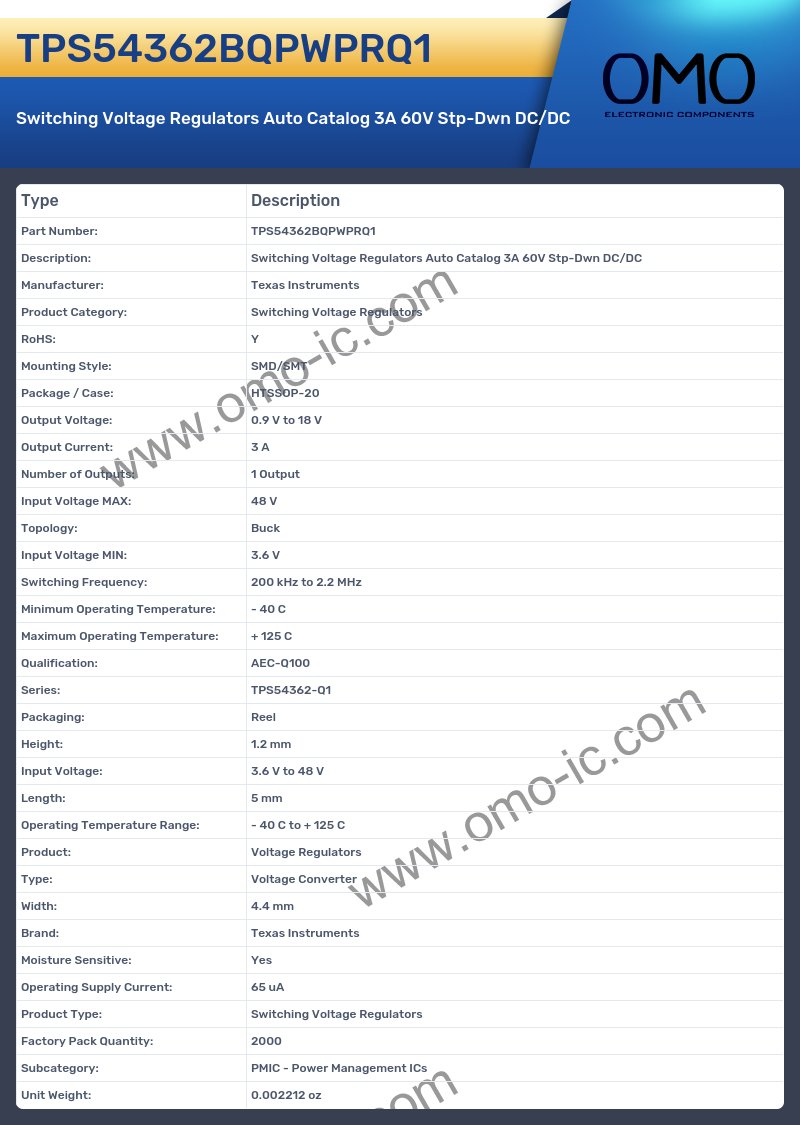 TPS54362BQPWPRQ1