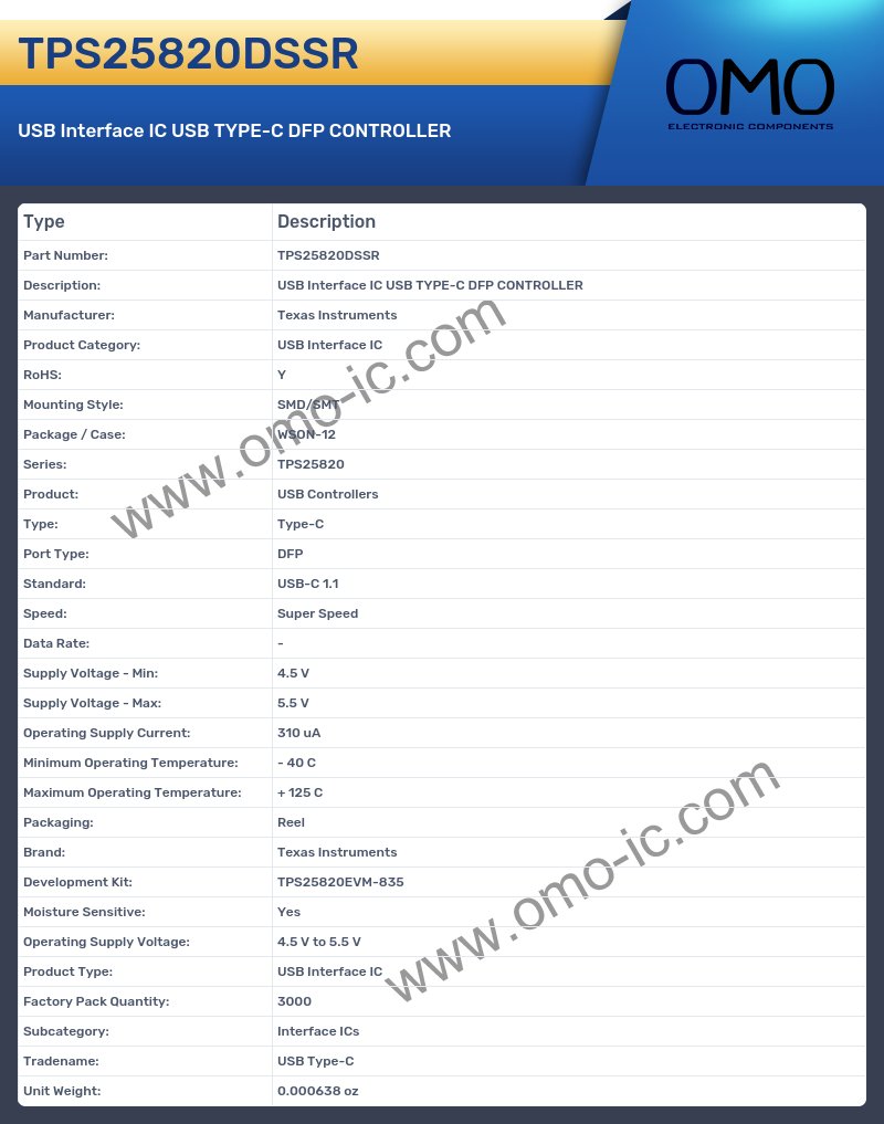 TPS25820DSSR
