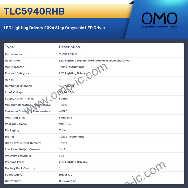 TLC5940RHB