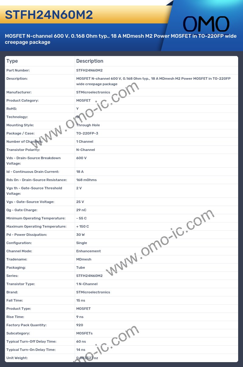 STFH24N60M2