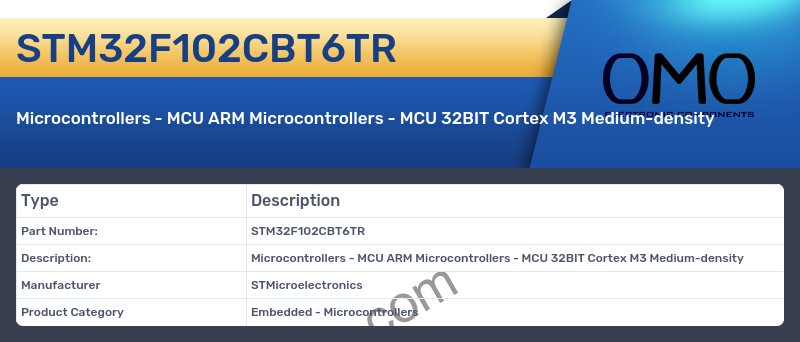 STM32F102CBT6TR