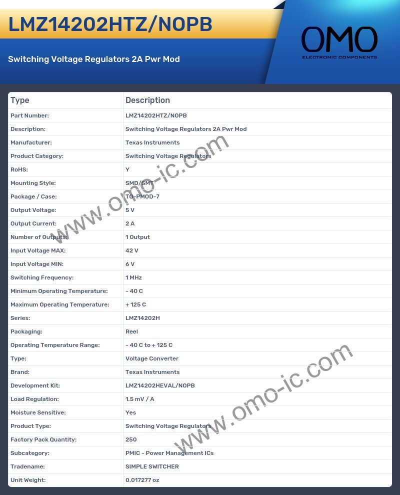 LMZ14202HTZ/NOPB