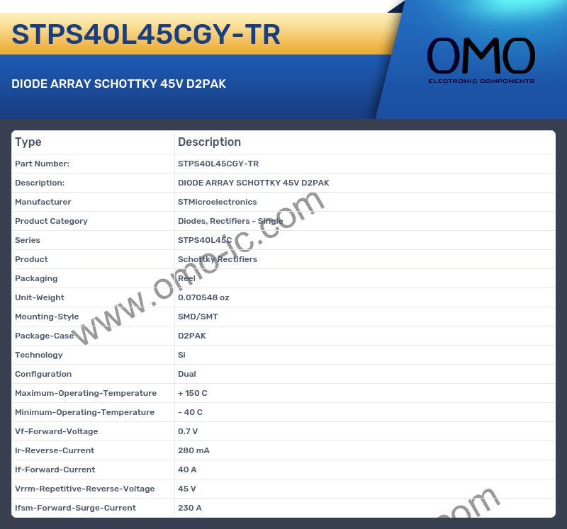 STPS40L45CGY-TR