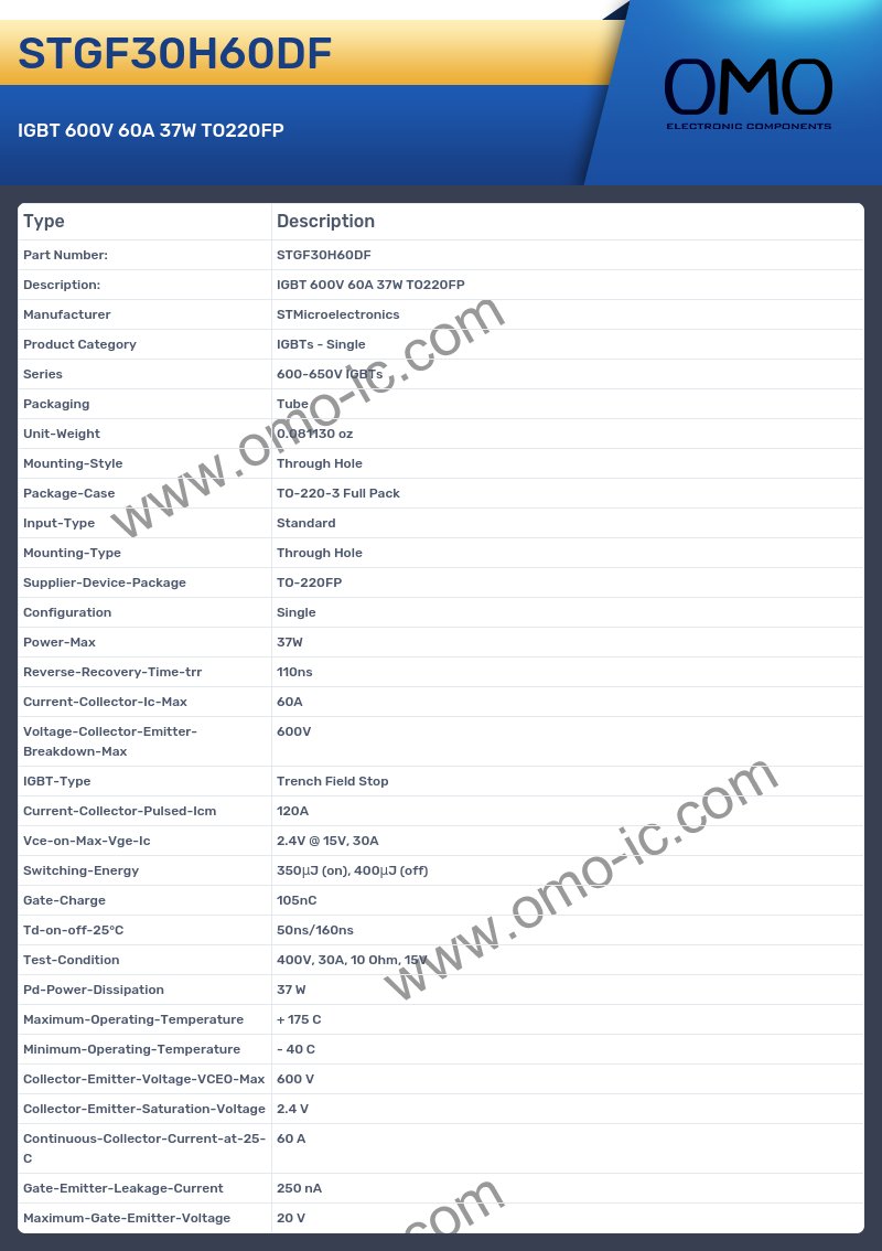 STGF30H60DF