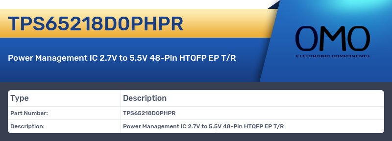 TPS65218D0PHPR