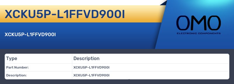 XCKU5P-L1FFVD900I