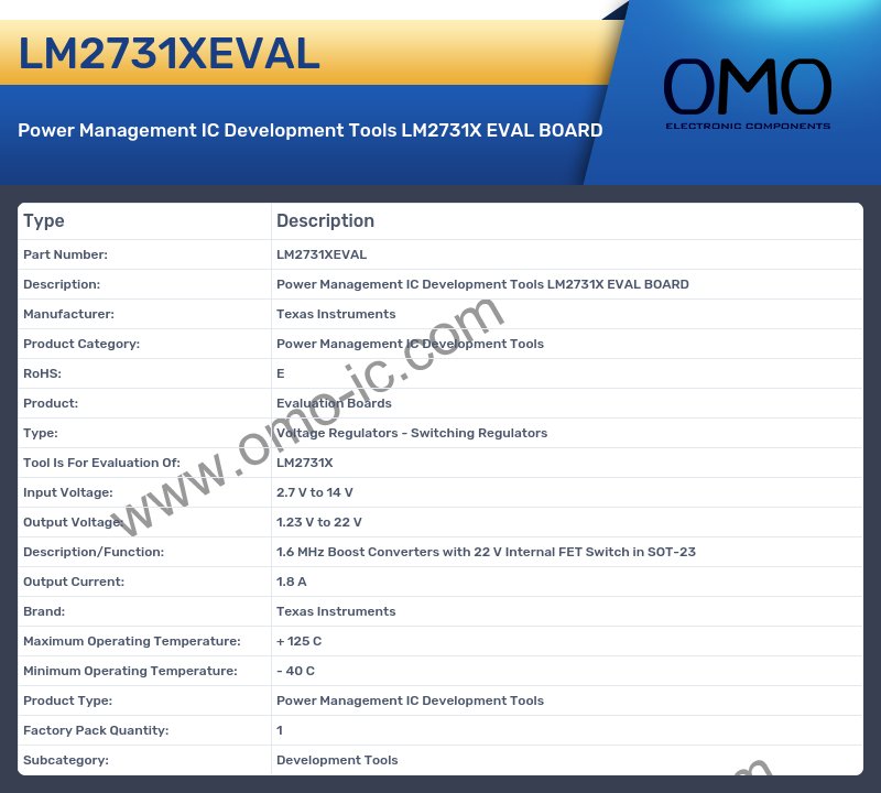 LM2731XEVAL
