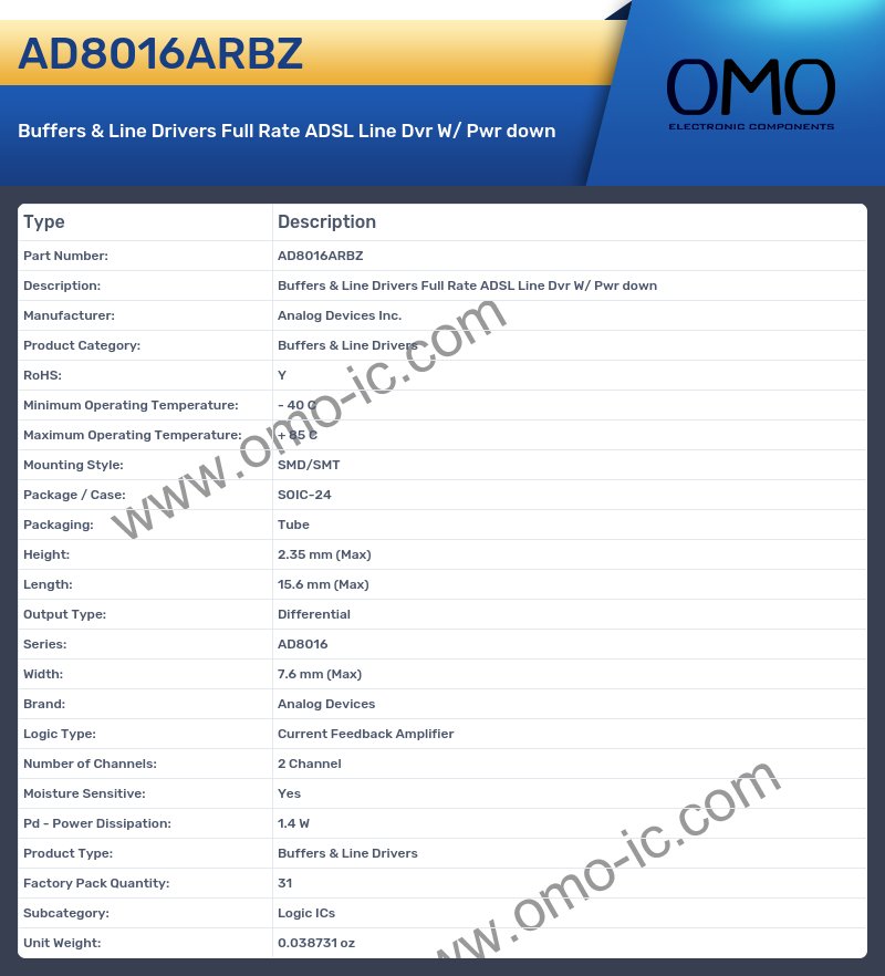 AD8016ARBZ