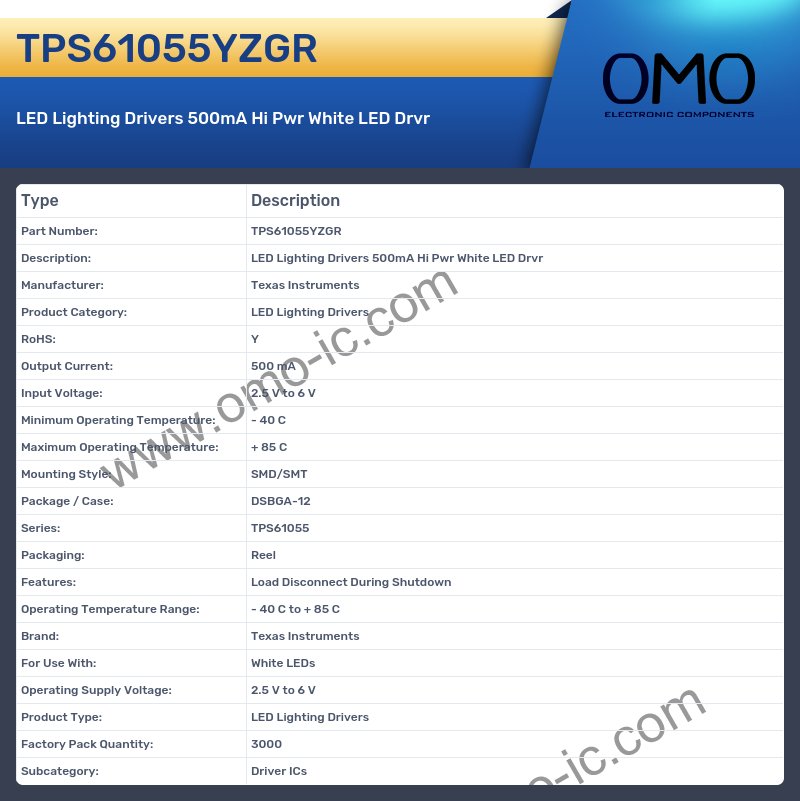 TPS61055YZGR