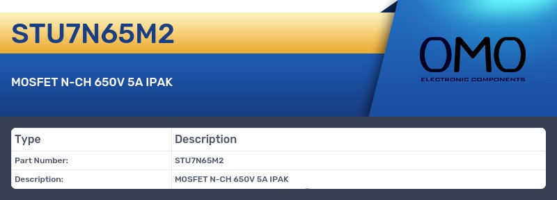 STU7N65M2