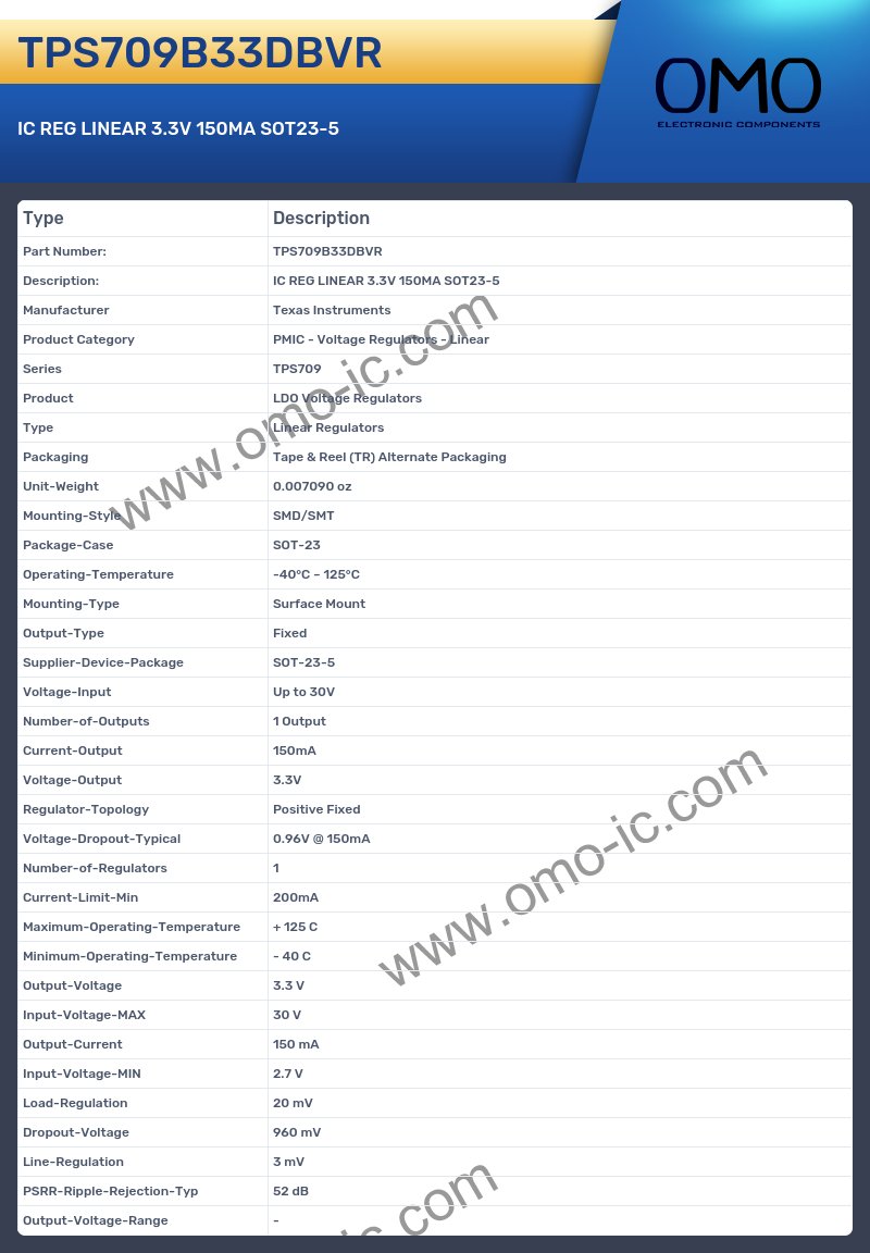 TPS709B33DBVR