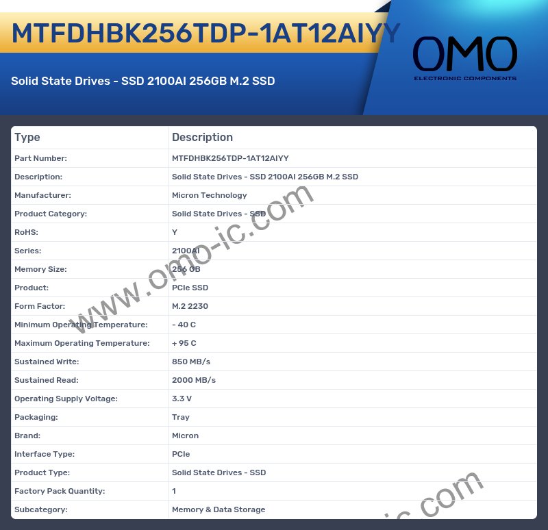MTFDHBK256TDP-1AT12AIYY