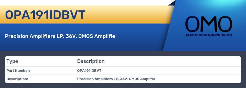 OPA191IDBVT