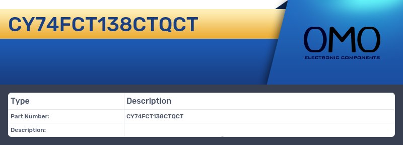 CY74FCT138CTQCT