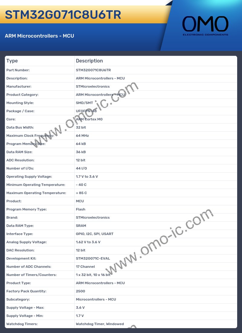 STM32G071C8U6TR