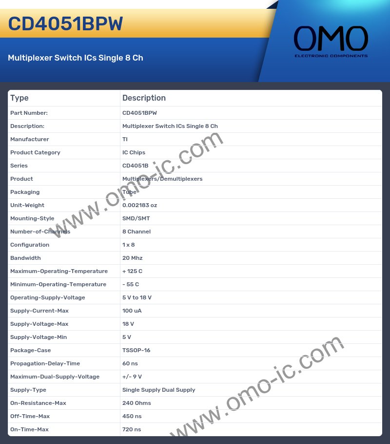 CD4051BPW