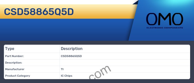 CSD58865Q5D