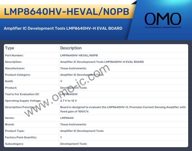 LMP8640HV-HEVAL/NOPB