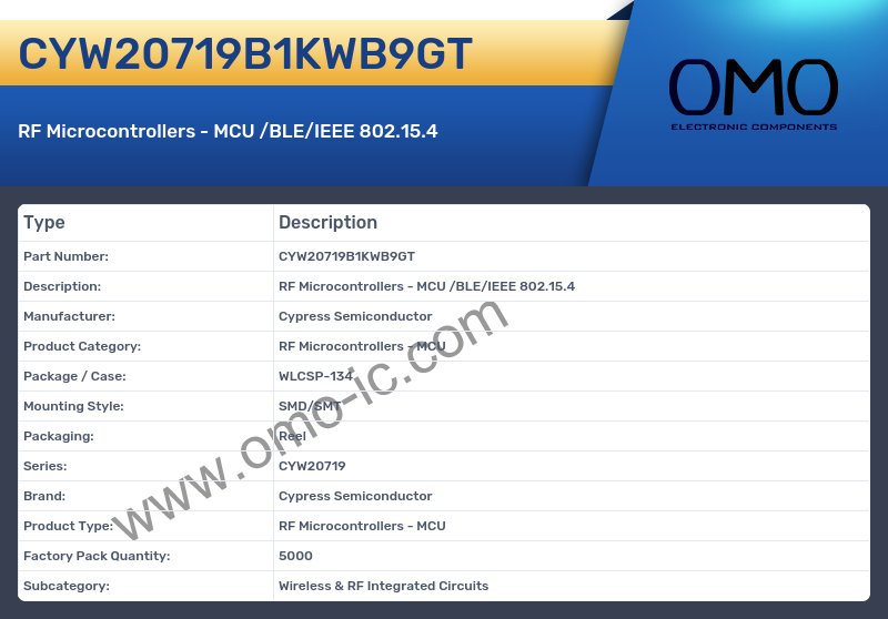 CYW20719B1KWB9GT
