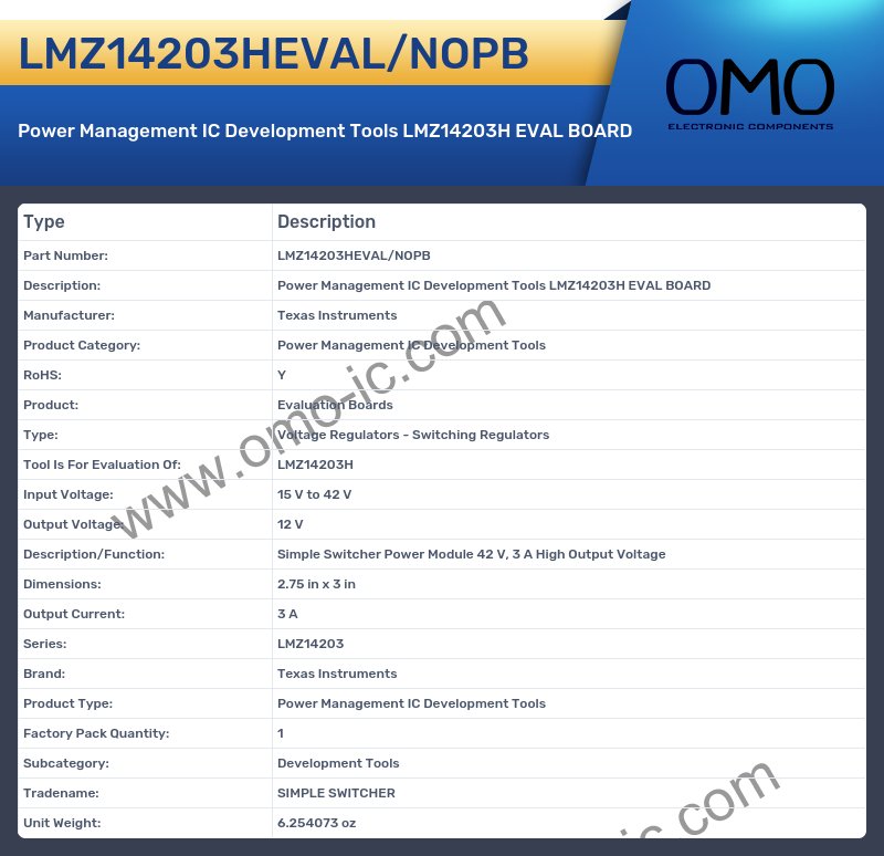 LMZ14203HEVAL/NOPB