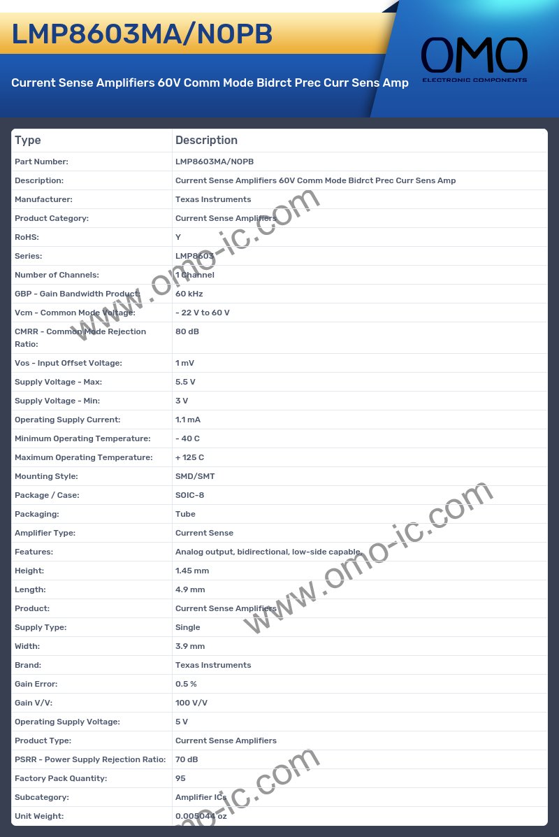 LMP8603MA/NOPB