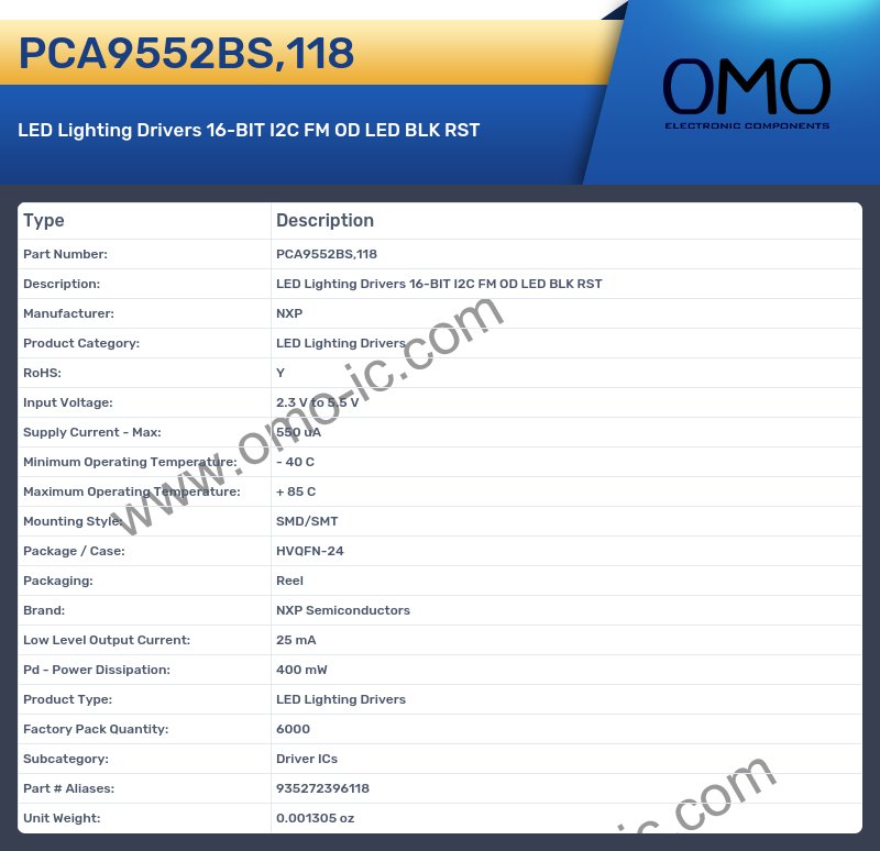 PCA9552BS,118