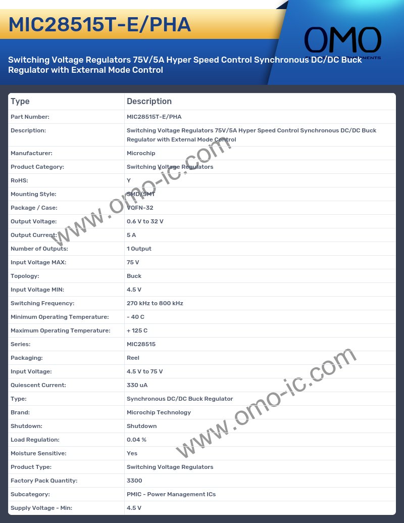 MIC28515T-E/PHA