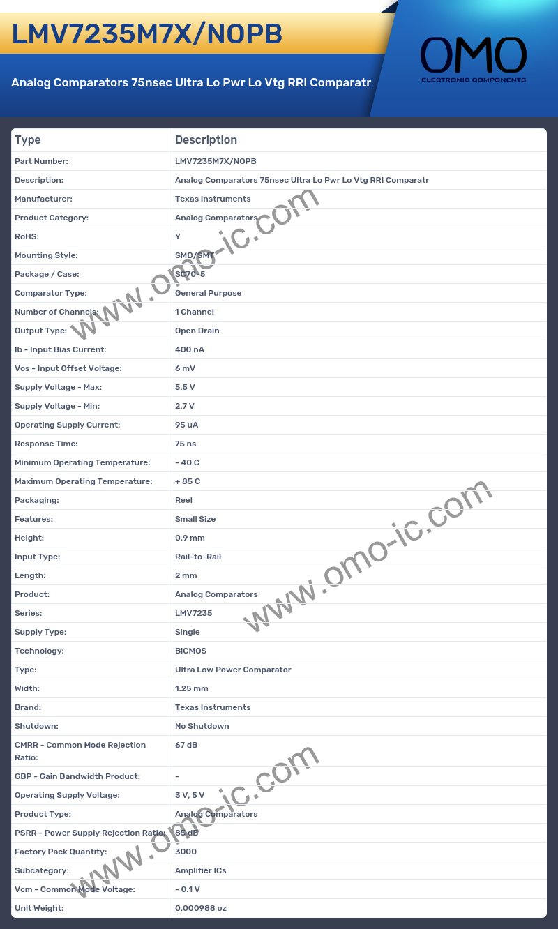 LMV7235M7X/NOPB