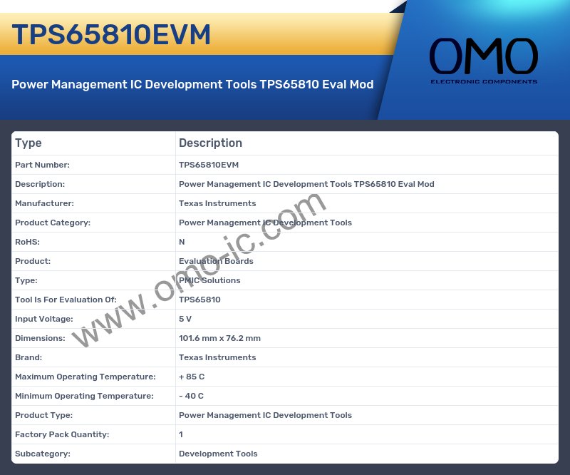 TPS65810EVM