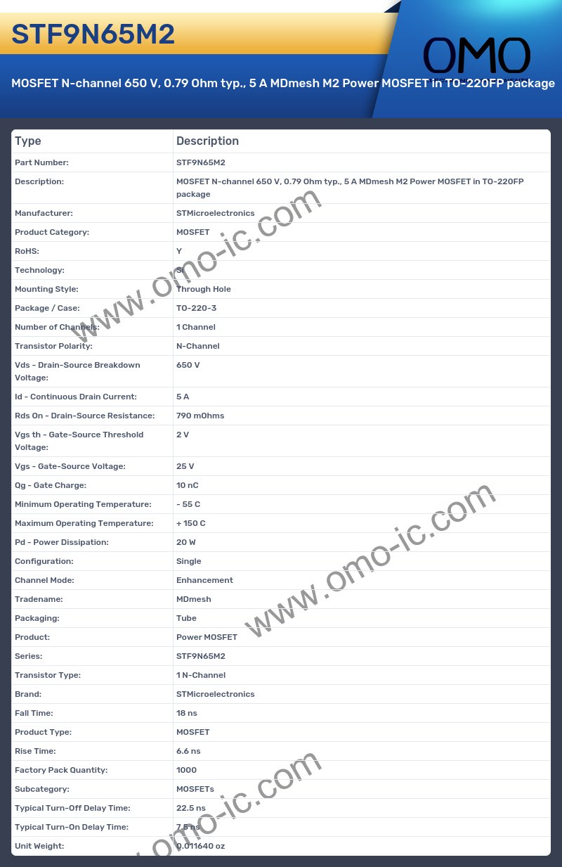 STF9N65M2