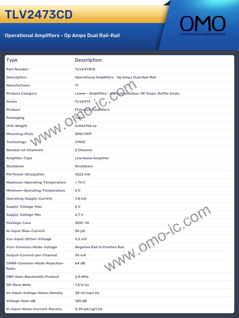 TLV2473CD